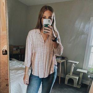 Cute aerie babydoll top!